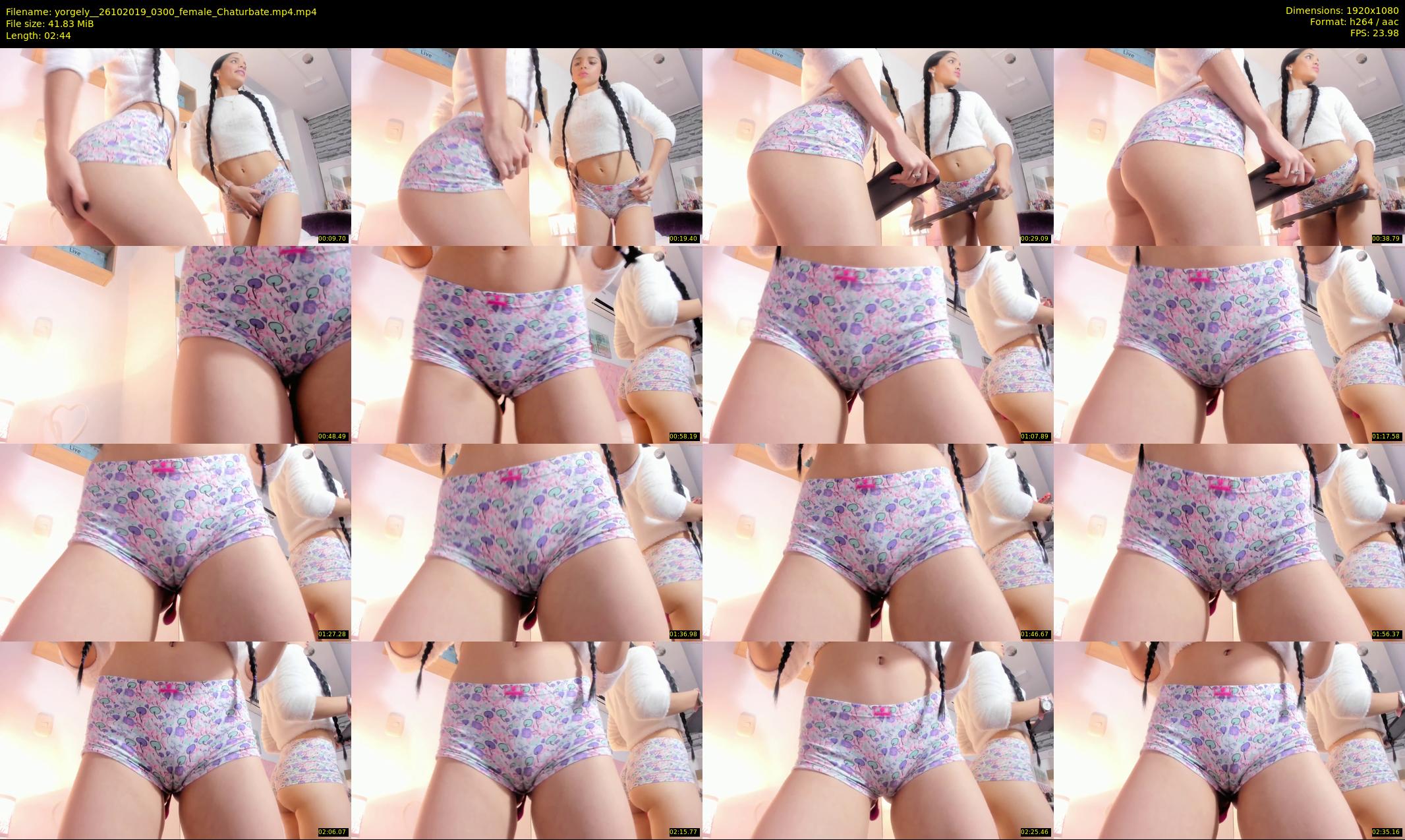 yorgely_ — 3 minute Chaturbate female cam show recording, 1080p, Oct 26, 2019