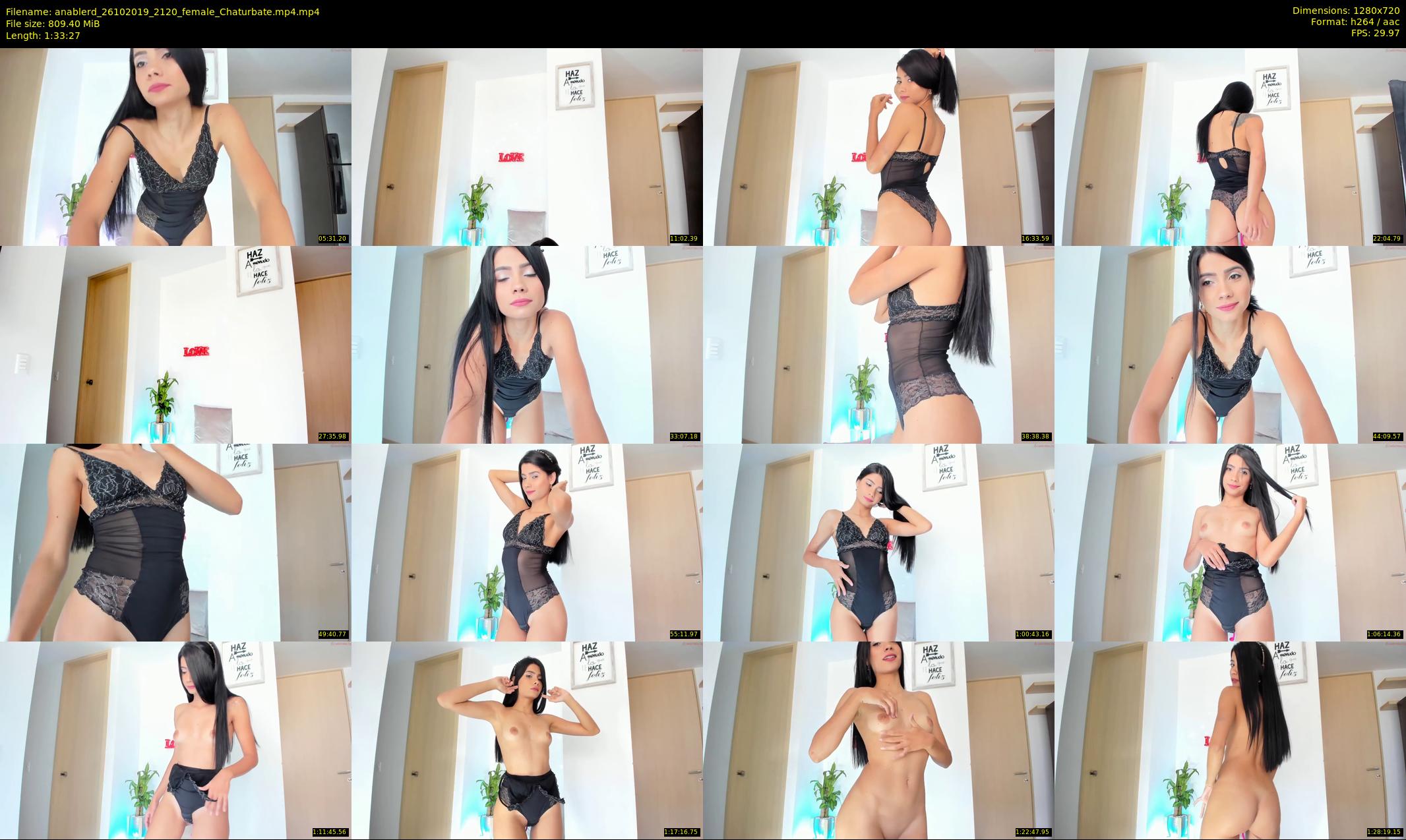 anablerd — 94 minute Chaturbate female cam show recording, 720p, Oct 26, 2019