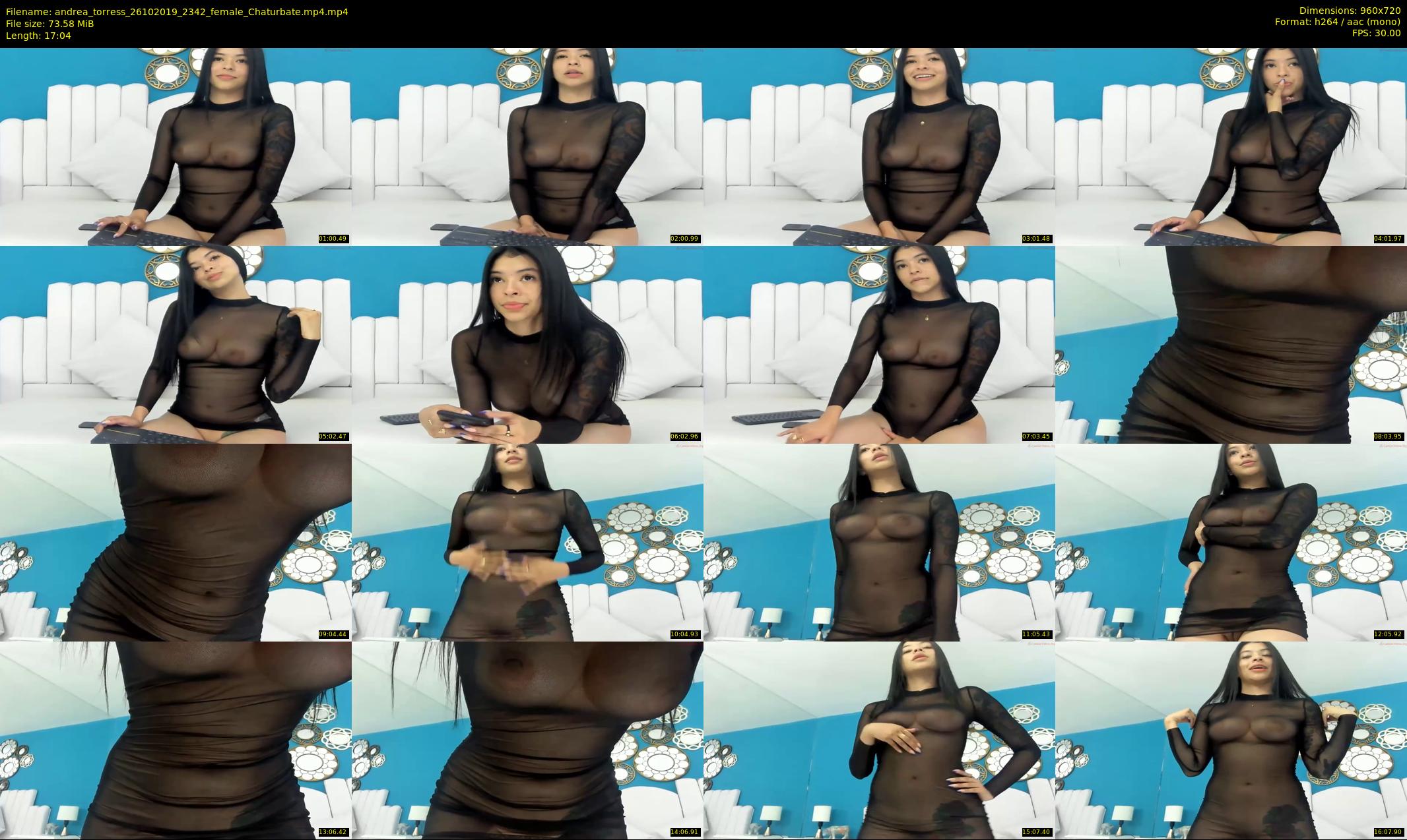 andrea_torress — 18 minute Chaturbate female cam show recording, 720p, Oct 26, 2019
