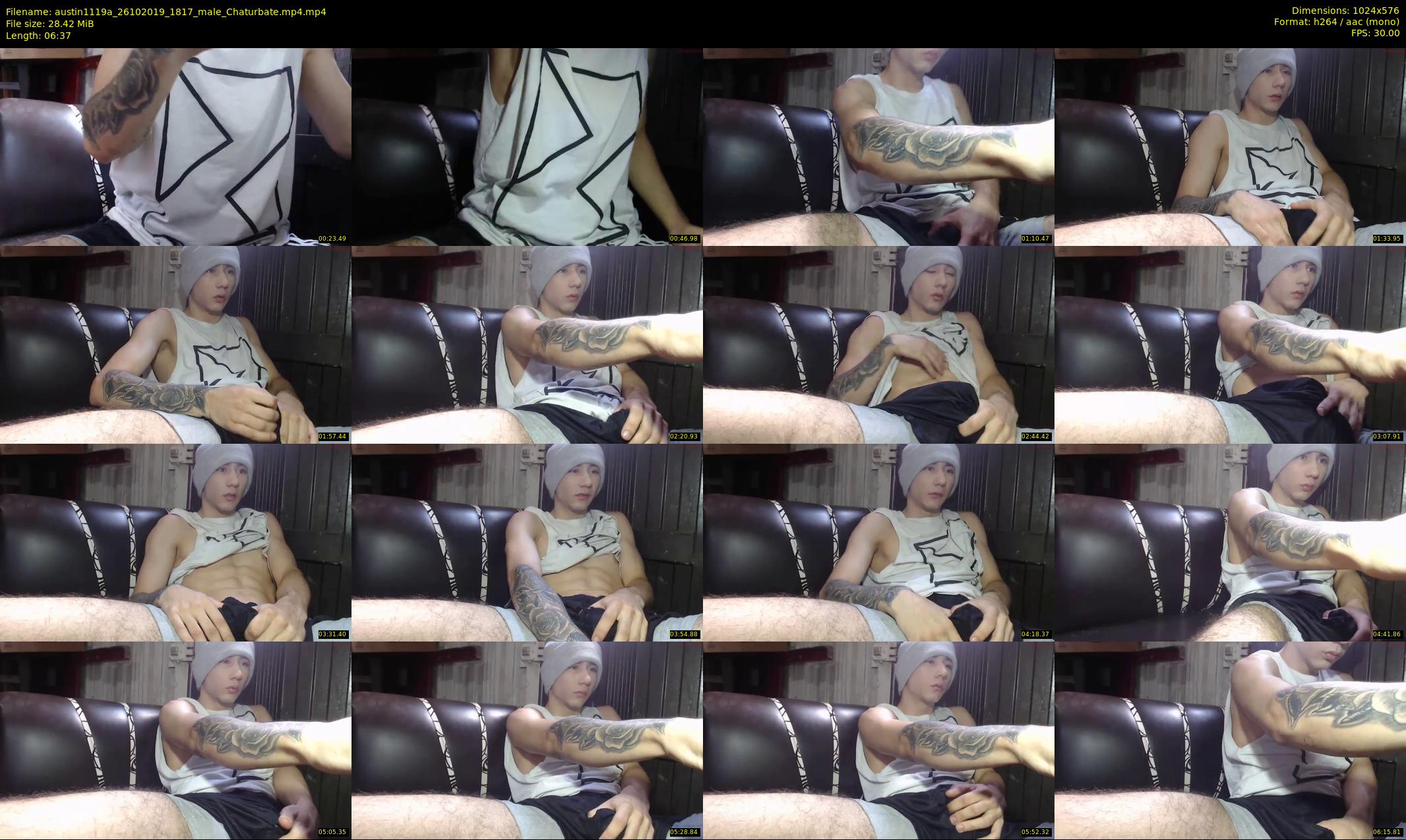 austin1119a — 7 minute Chaturbate male cam show recording, 480p, Oct 26, 2019