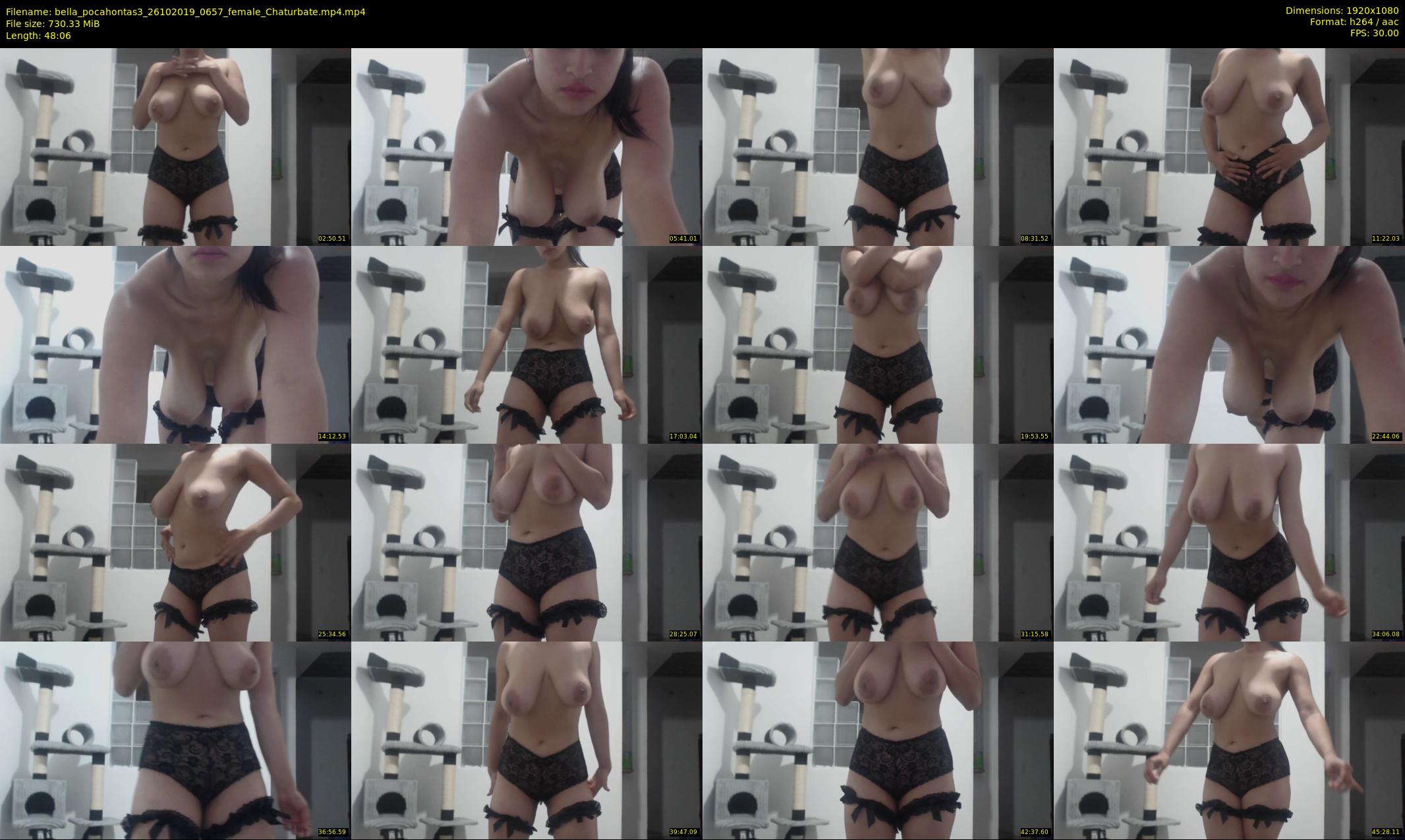 bella_pocahontas3 — 49 minute Chaturbate female cam show recording, 1080p, Oct 26, 2019