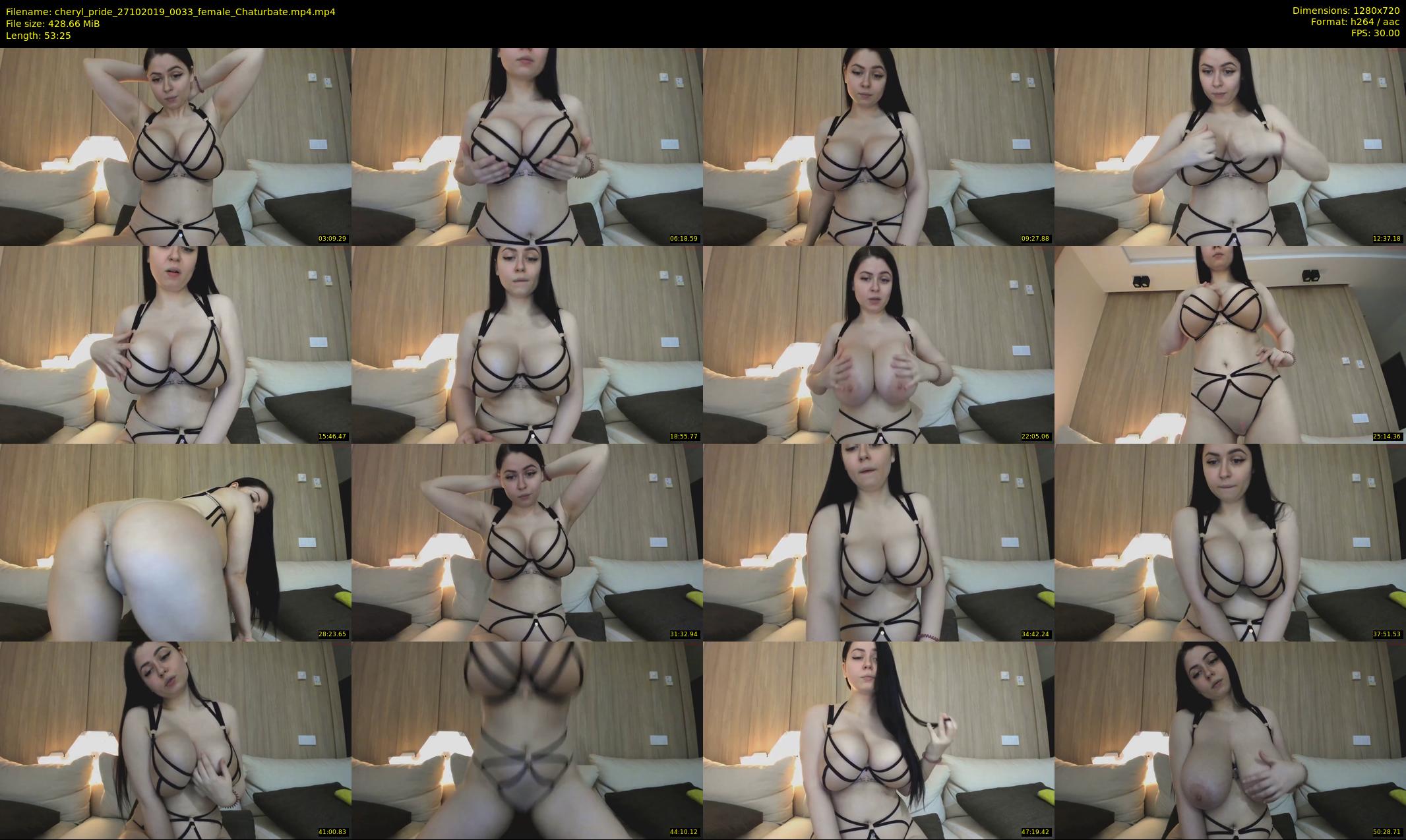 cheryl_pride — 54 minute Chaturbate female cam show recording, 720p, Oct 27, 2019