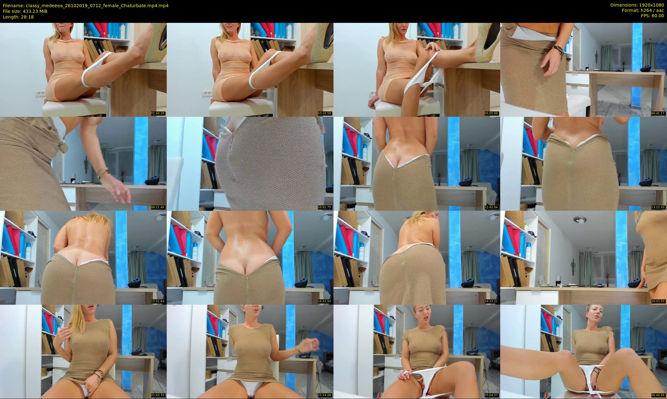 classy_medeeea — 29 minute Chaturbate female cam show recording, 1080p, Oct 26, 2019