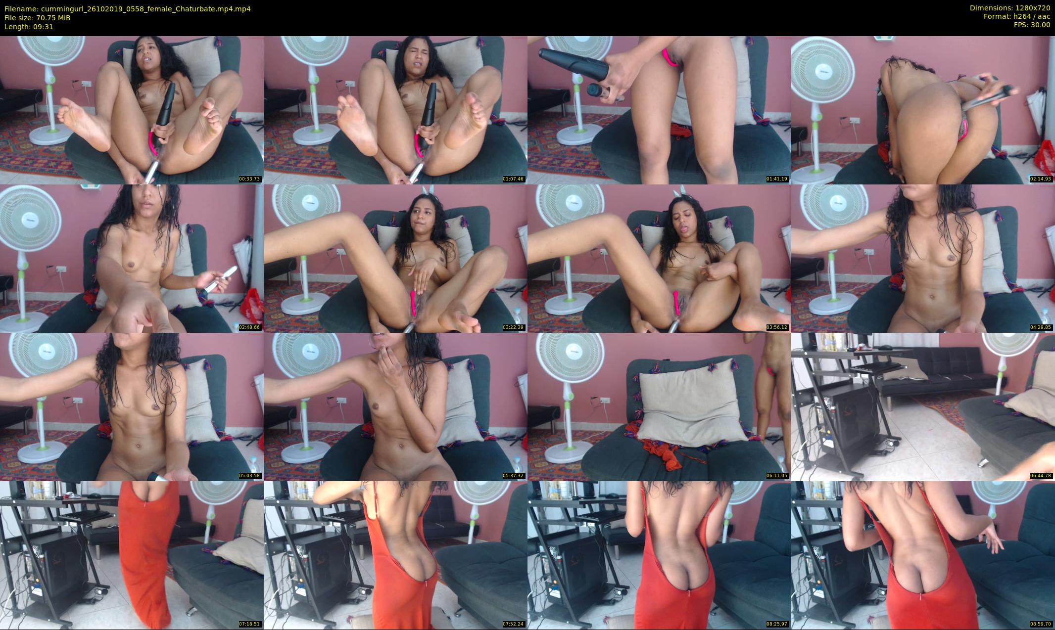 cummingurl — 10 minute Chaturbate couple cam show recording, 720p, Oct 26, 2019