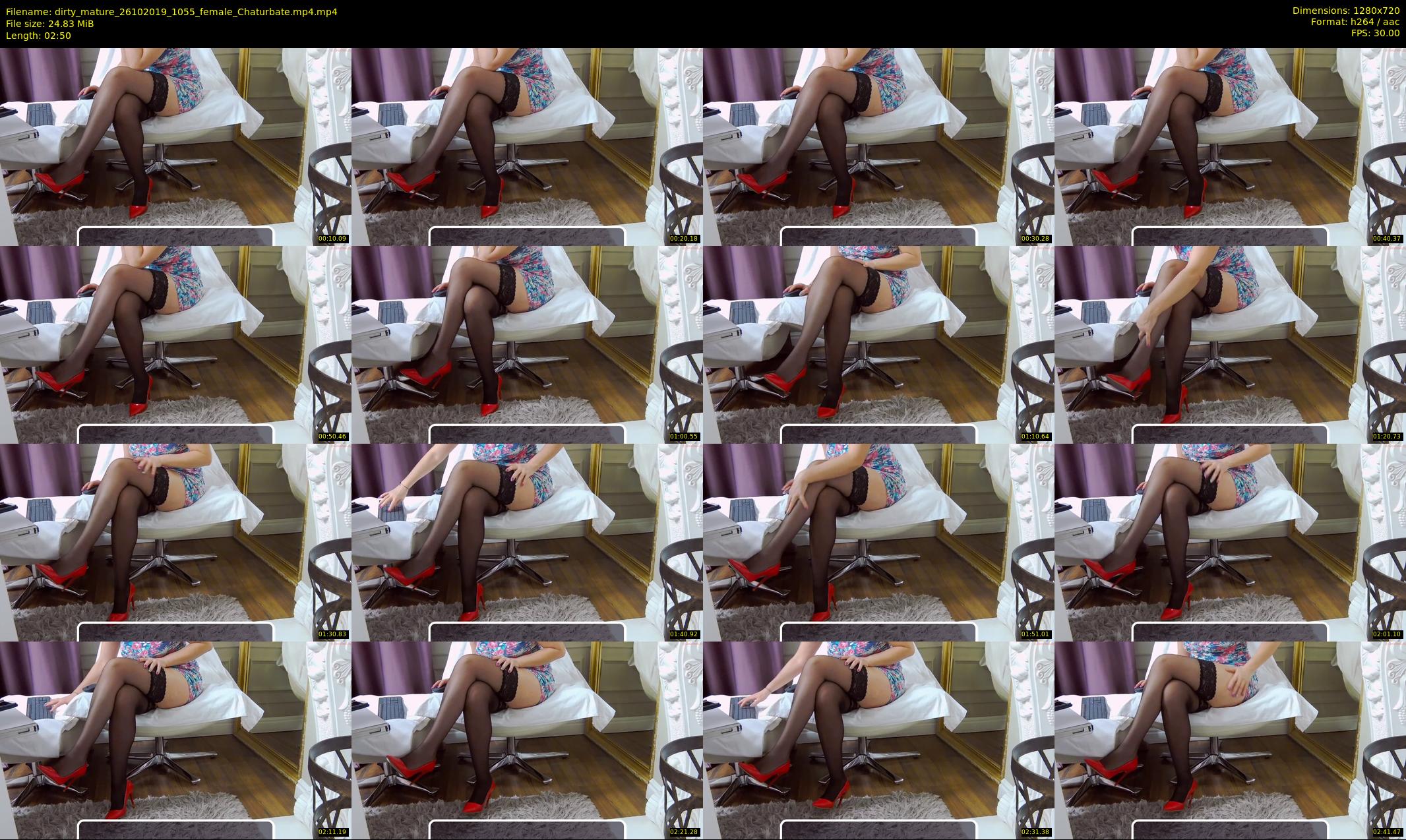 dirty_mature — 3 minute Chaturbate female cam show recording, 720p, Oct 26, 2019