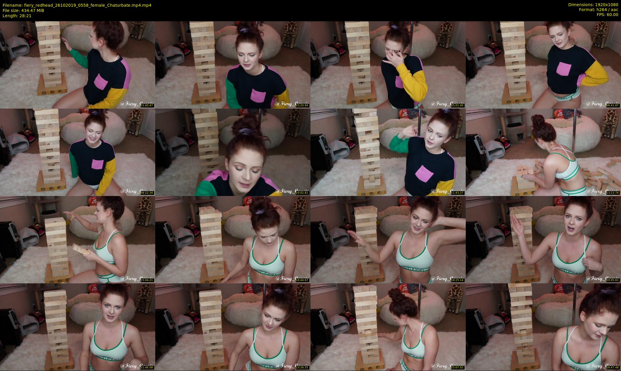 fiery_redhead — 29 minute Chaturbate female cam show recording, 1080p, Oct 26, 2019