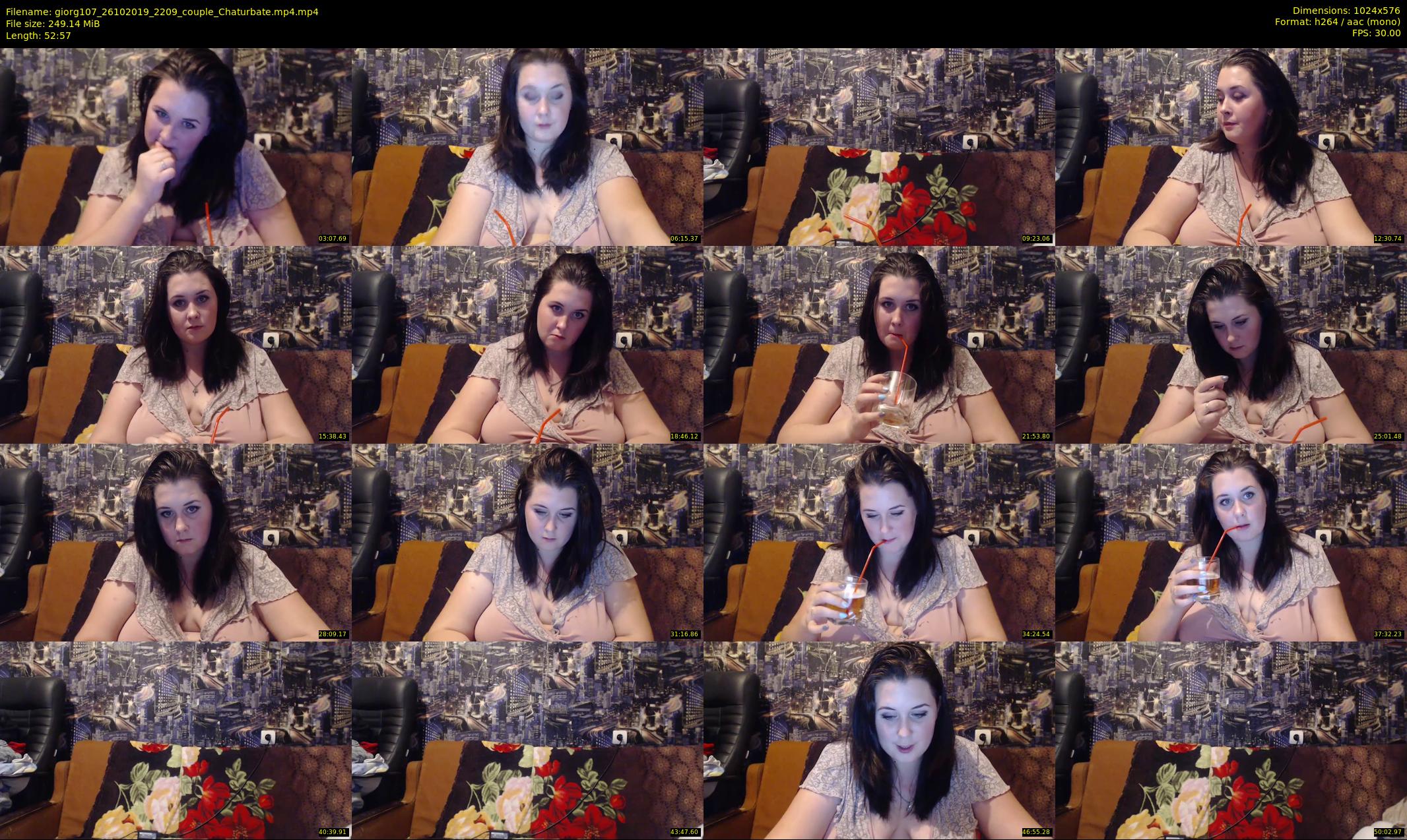 giorg107 — 53 minute Chaturbate couple cam show recording, 480p, Oct 26, 2019
