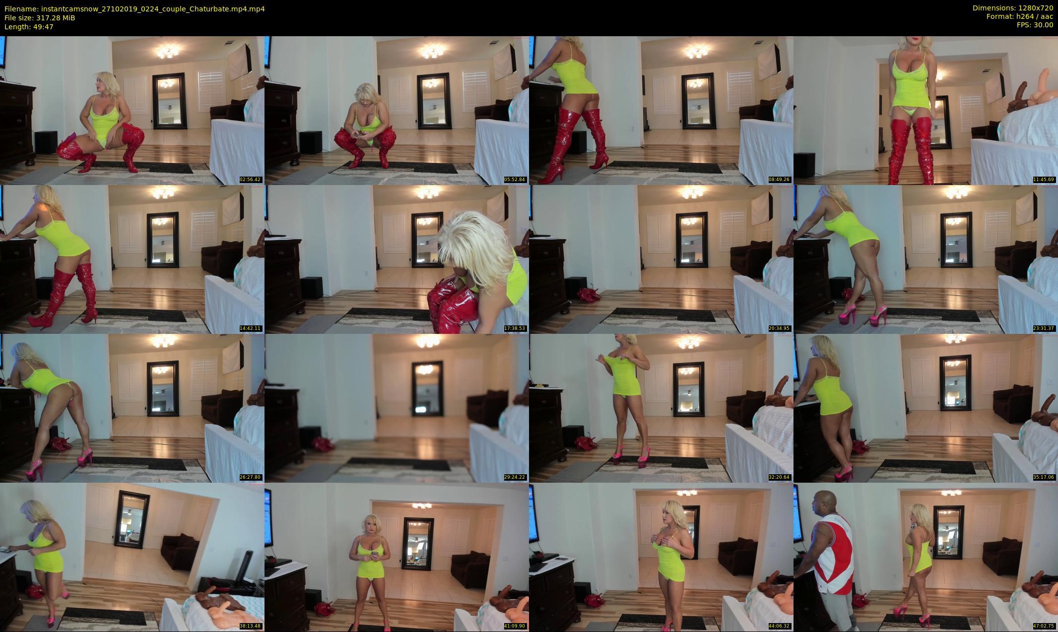 instantcamsnow — 50 minute Chaturbate couple cam show recording, 720p, Oct 27, 2019