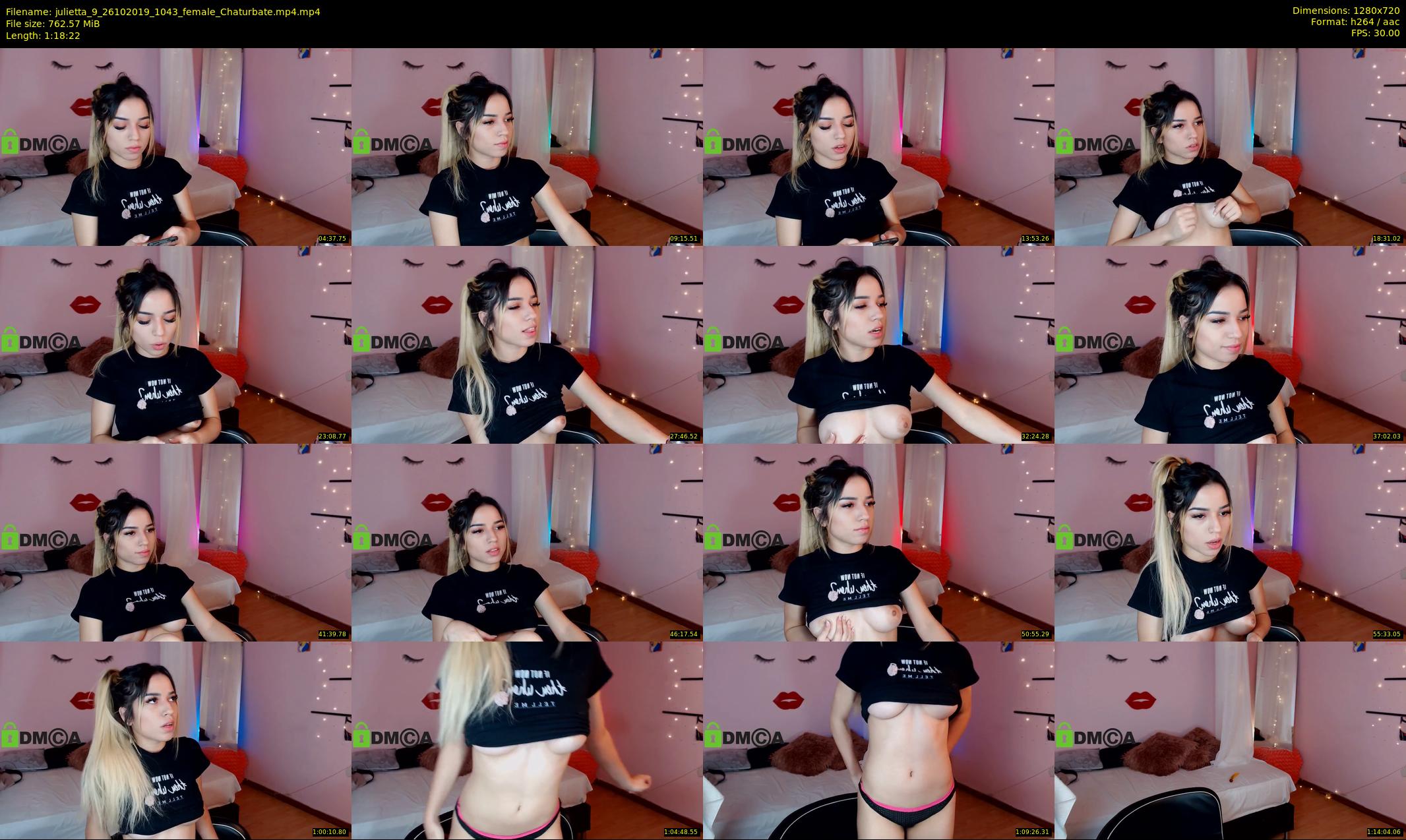 julietta_9 — 79 minute Chaturbate female cam show recording, 720p, Oct 26, 2019