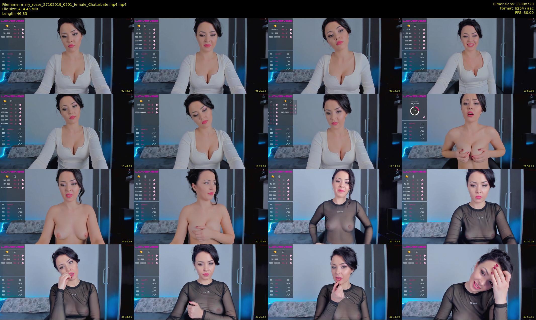 mary_rosse — 47 minute Chaturbate couple cam show recording, 720p, Oct 27, 2019
