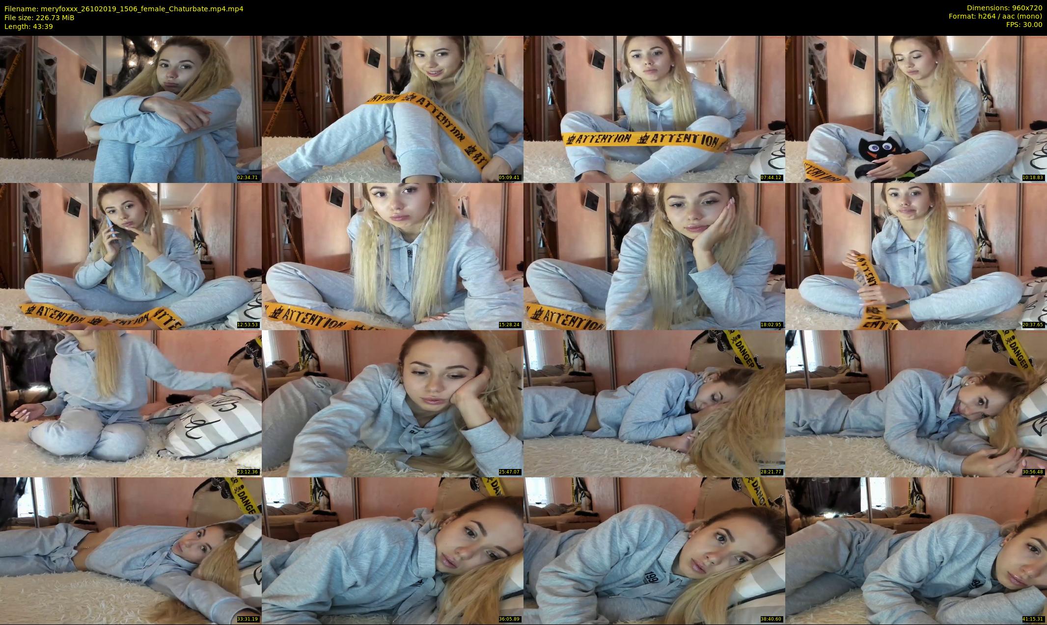meryfoxxx — 44 minute Chaturbate female cam show recording, 720p, Oct 26, 2019