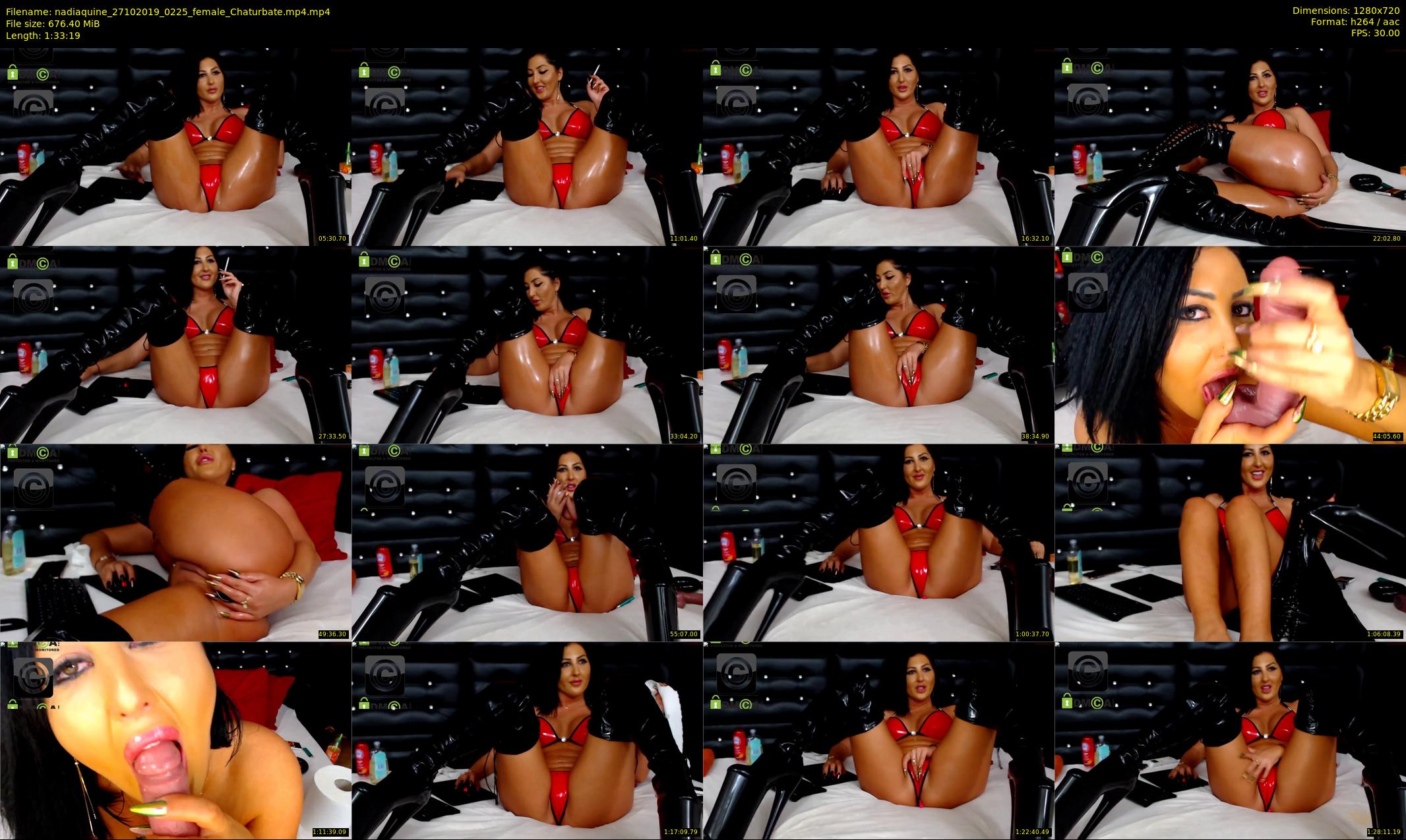 nadiaquine — 94 minute Chaturbate female cam show recording, 720p, Oct 27, 2019
