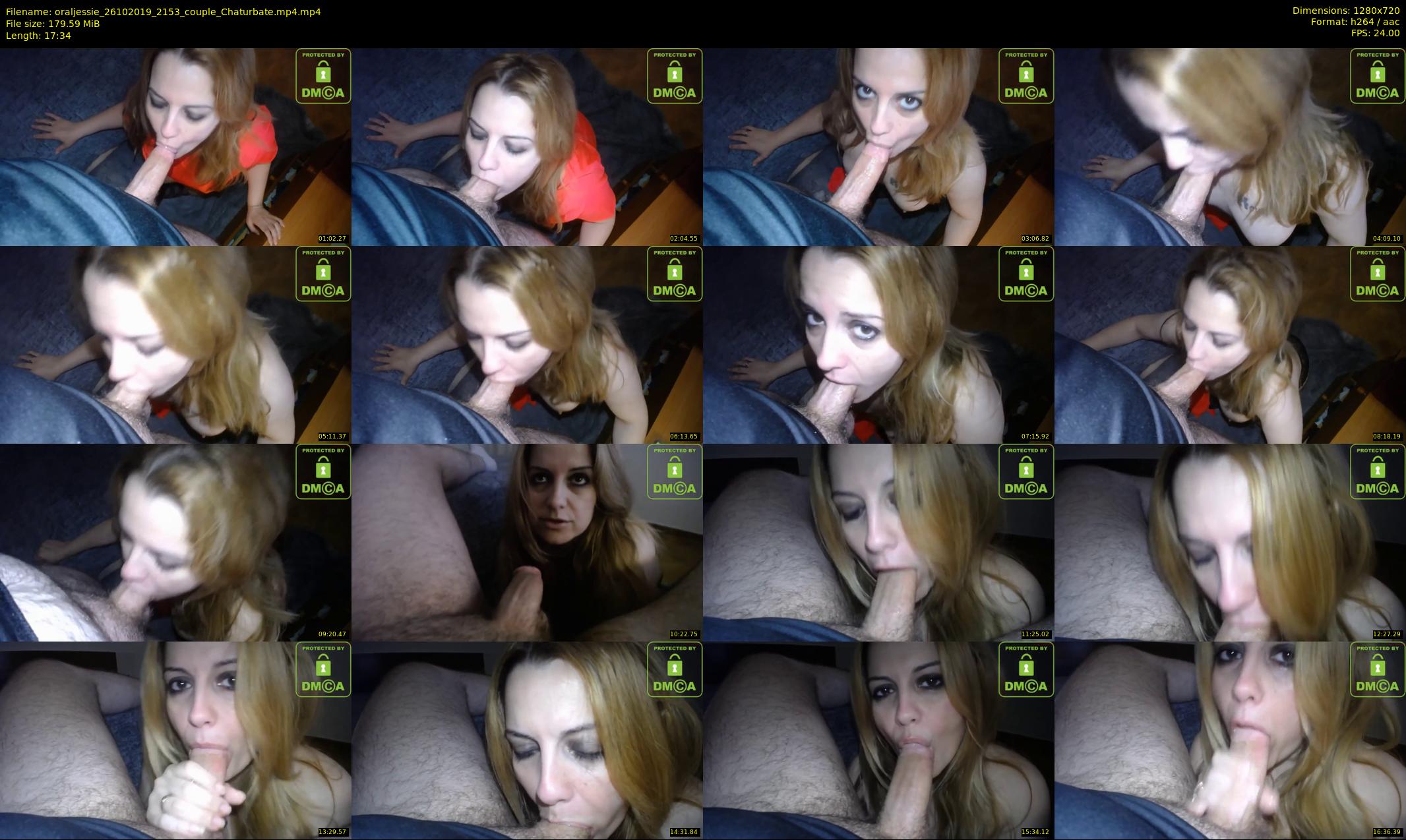 oraljessie — 18 minute Chaturbate couple cam show recording, 720p, Oct 26, 2019