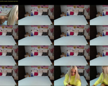prettyblonde22 — 9 minute Chaturbate female cam show recording, 720p, Oct 27, 2019
