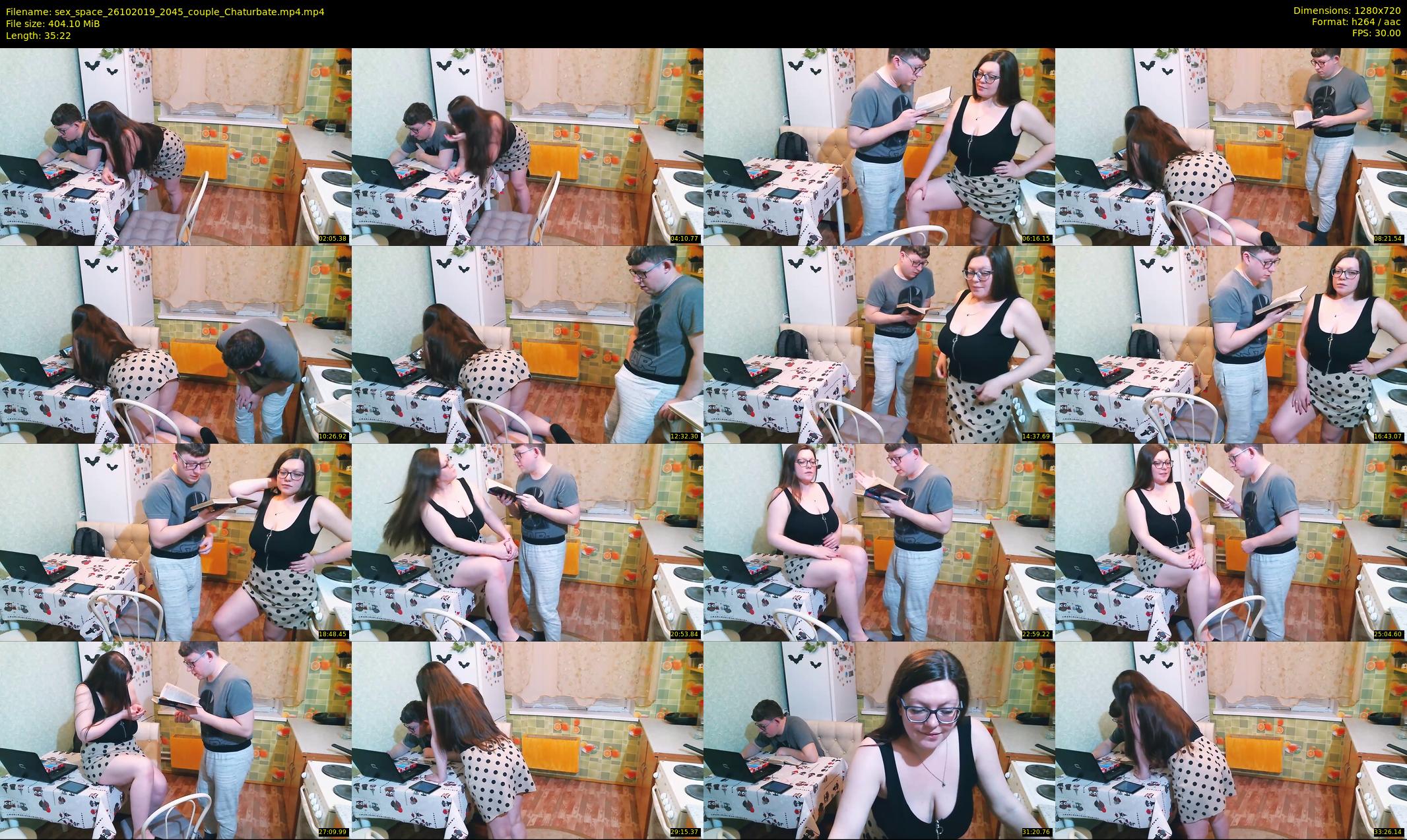 sex_space — 36 minute Chaturbate couple cam show recording, 720p, Oct 26, 2019