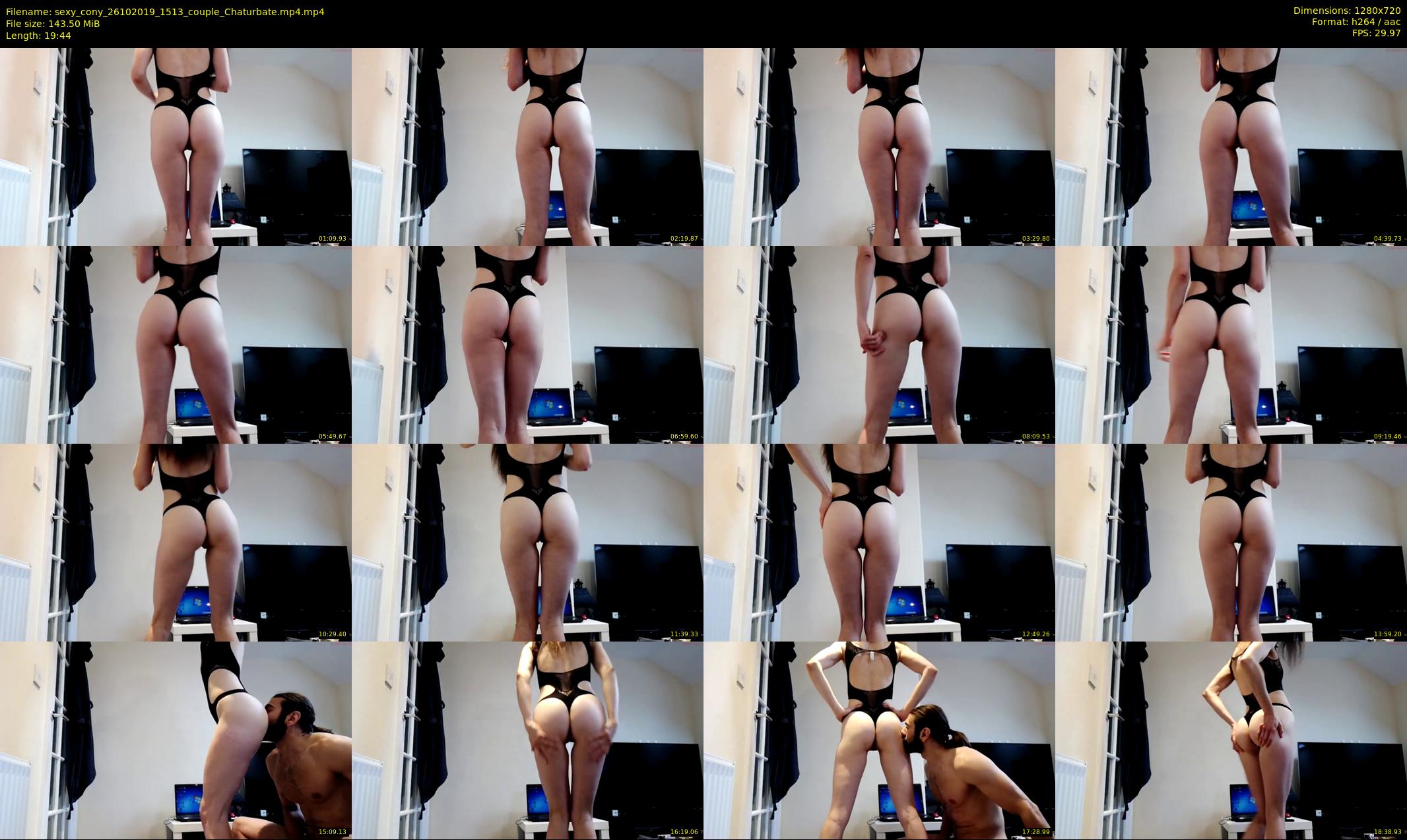 sexy_cony — 20 minute Chaturbate female cam show recording, 720p, Oct 26, 2019