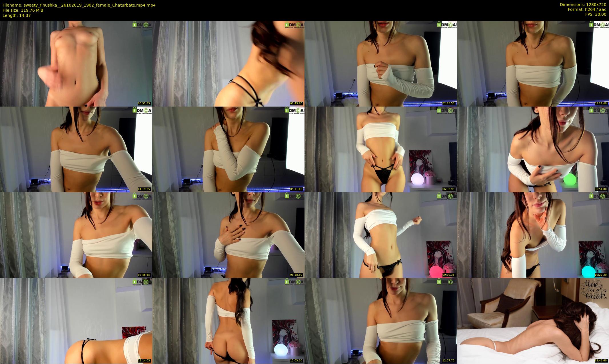 sweety_rinushka_ — 15 minute Chaturbate female cam show recording, 720p, Oct 26, 2019