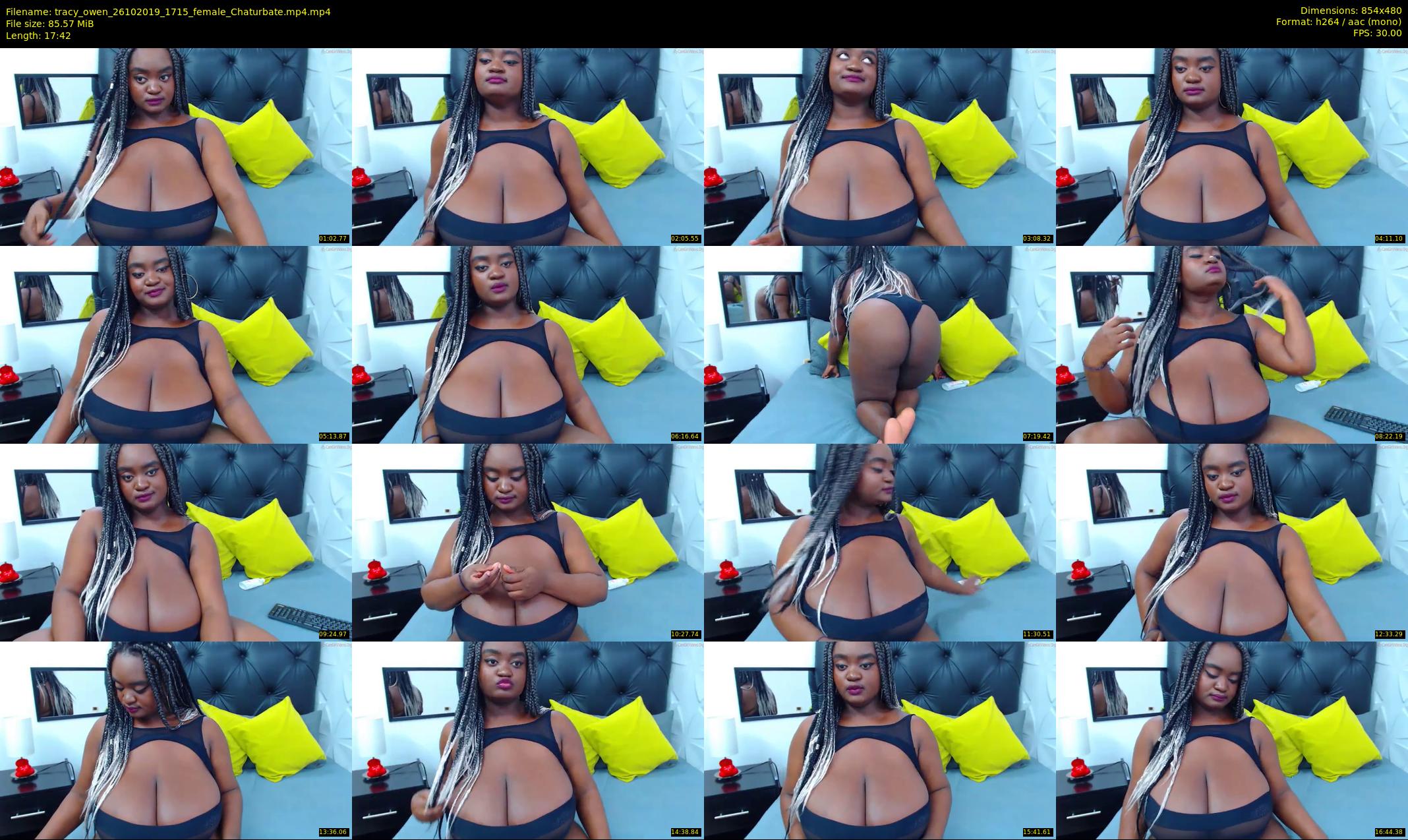 tracy_owen — 18 minute Chaturbate female cam show recording, 480p, Oct 26, 2019