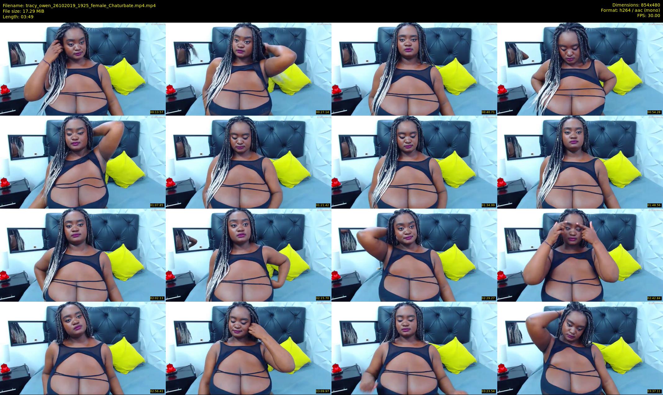 tracy_owen — 4 minute Chaturbate female cam show recording, 480p, Oct 26, 2019