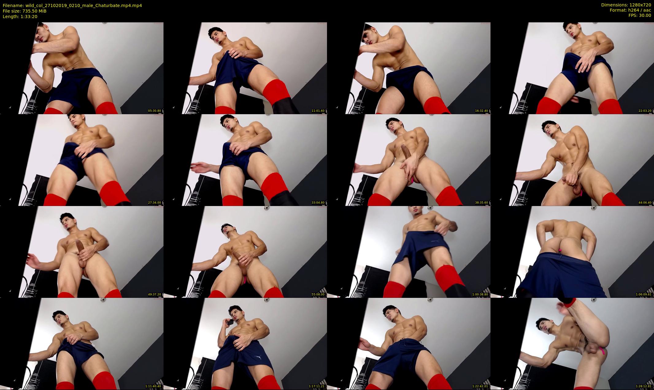 wild_col — 94 minute Chaturbate male cam show recording, 720p, Oct 27, 2019