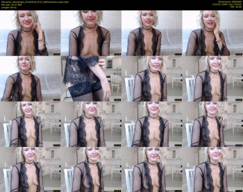 AlexiAngel — 9 minute MyFreeCams cam show recording, 480p, Oct 25, 2019
