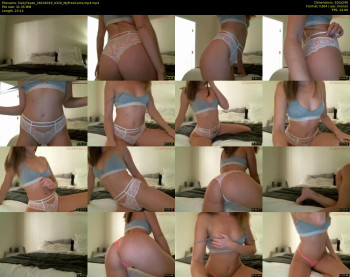 DailyTease — 24 minute MyFreeCams cam show recording, SD, Oct 28, 2019