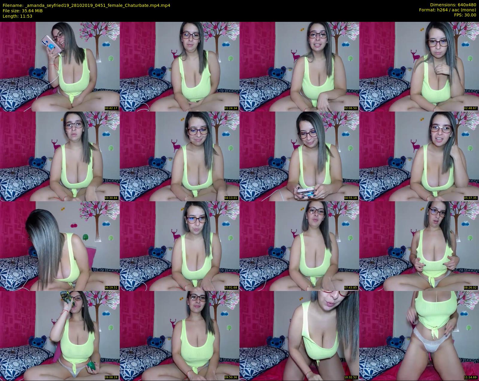 _amanda_seyfried19 — 12 minute Chaturbate female cam show recording, 480p, Oct 28, 2019