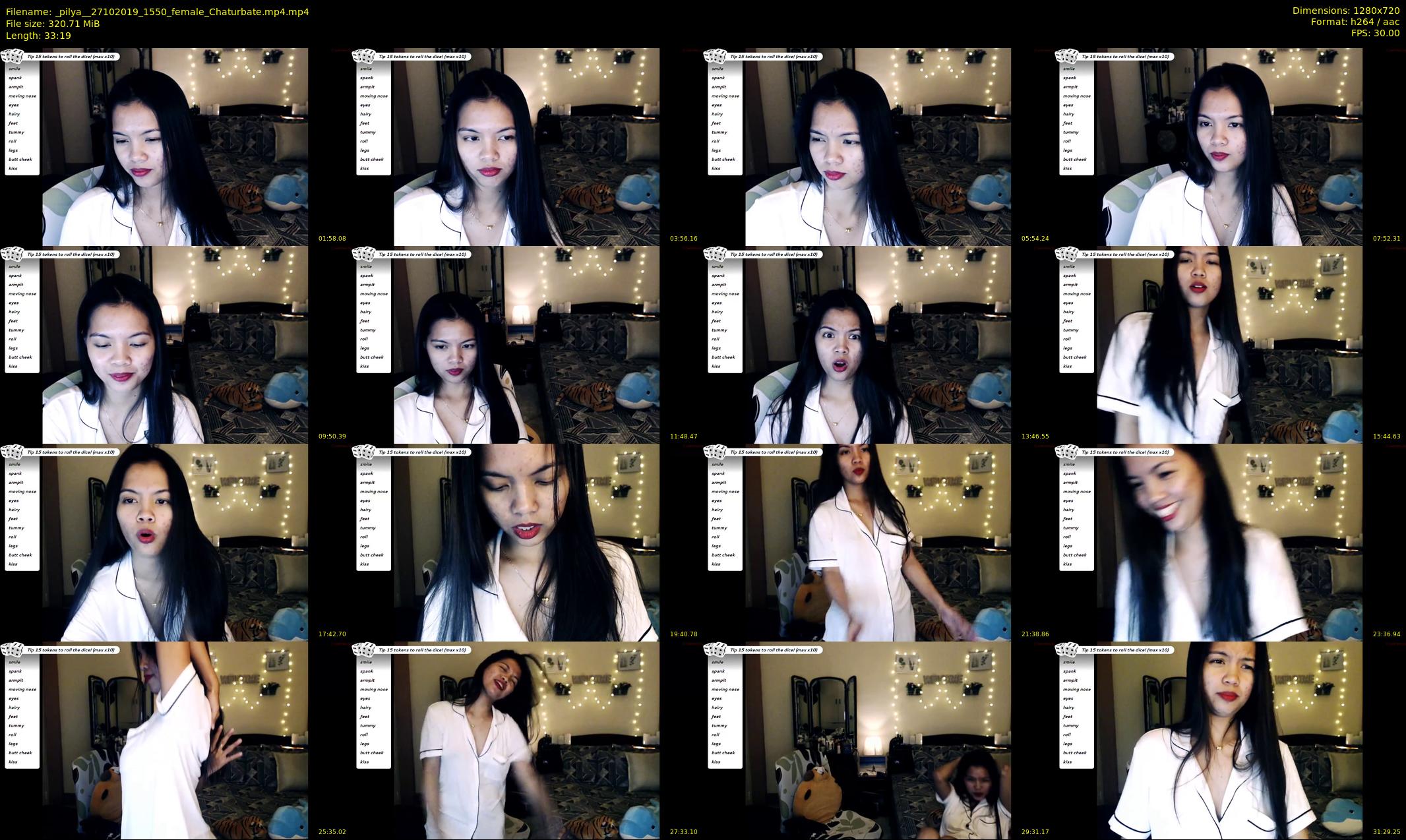 _pilya_ — 34 minute Chaturbate female cam show recording, 720p, Oct 27, 2019