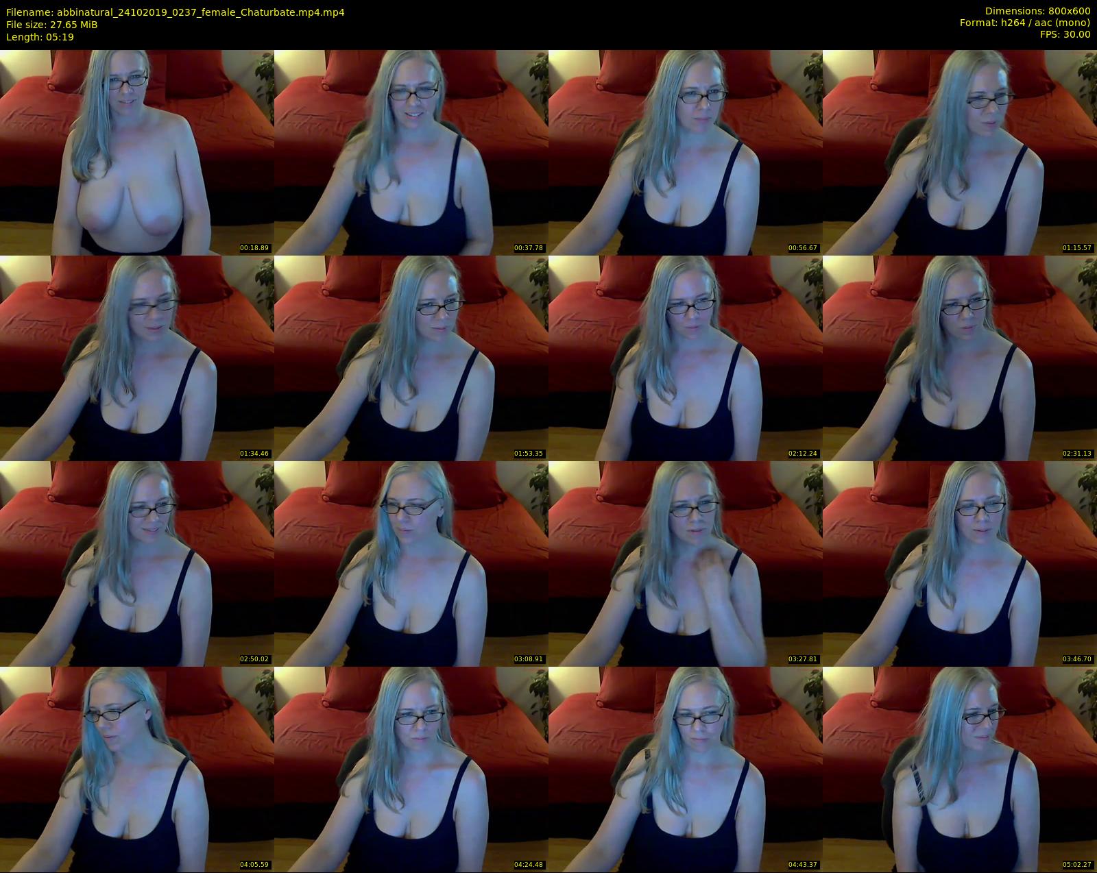 abbinatural — 6 minute Chaturbate female cam show recording, 480p, Oct 24, 2019