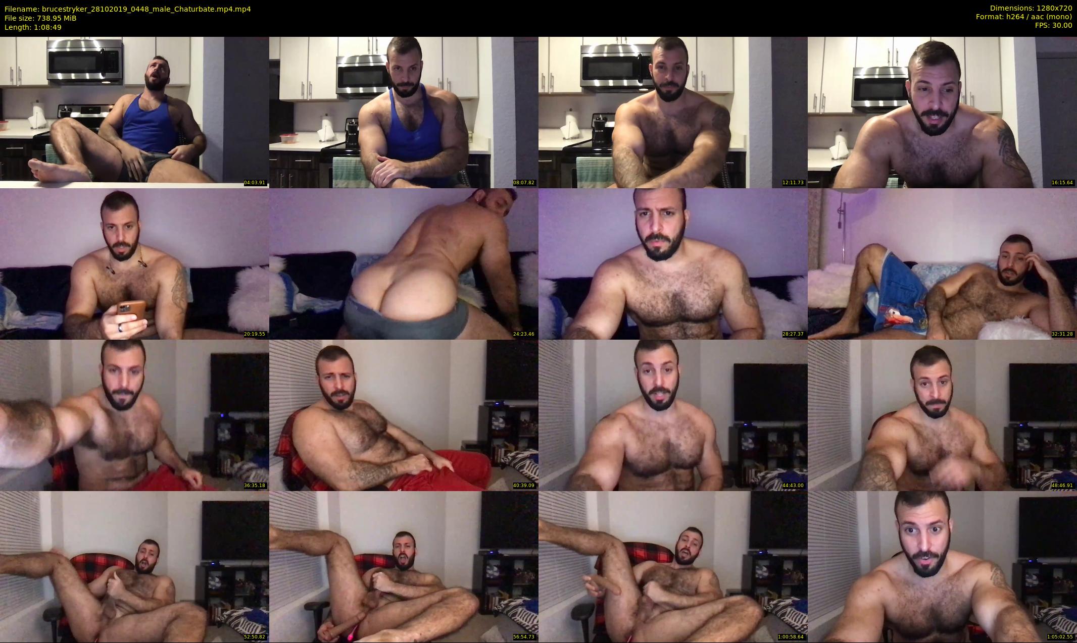 brucestryker — 69 minute Chaturbate male cam show recording, 720p, Oct 28, 2019