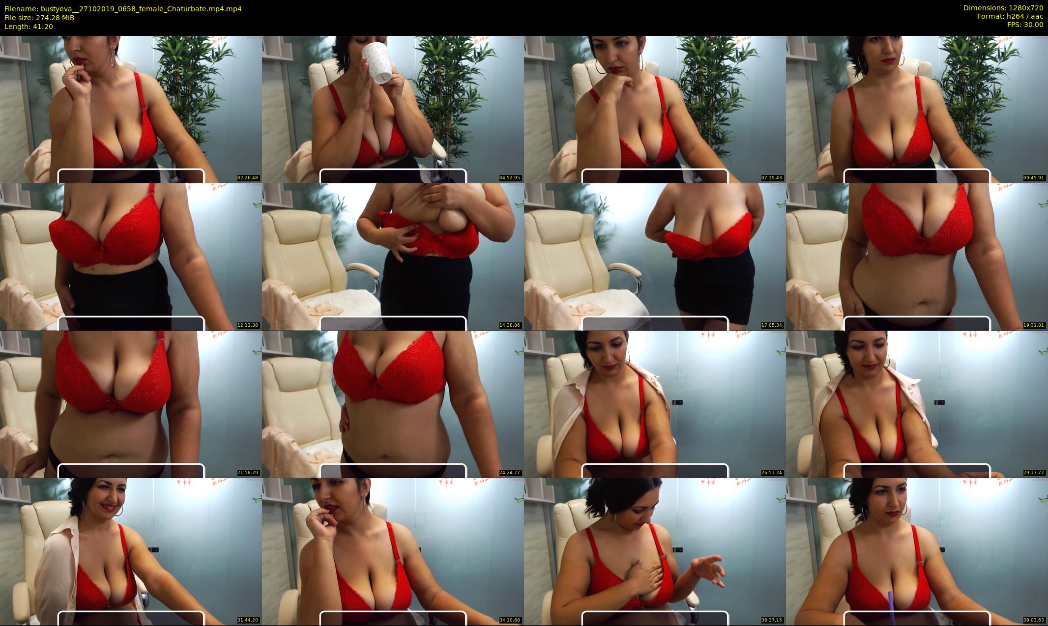 bustyeva_ — 42 minute Chaturbate female cam show recording, 720p, Oct 27, 2019