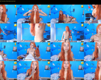 candyred88 — 44 minute Chaturbate female cam show recording, 720p, Oct 28, 2019