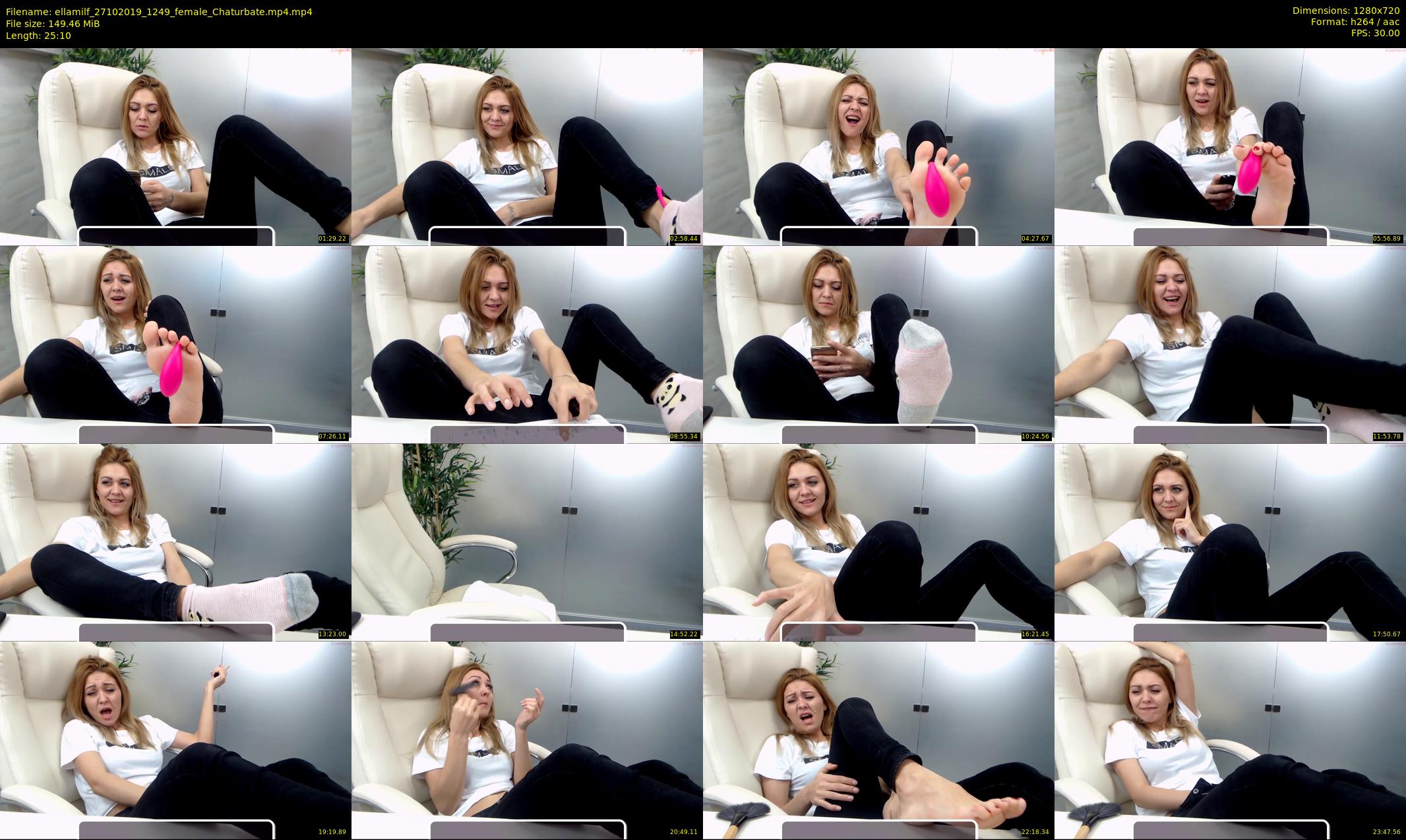 ellamilf — 26 minute Chaturbate female cam show recording, 720p, Oct 27, 2019