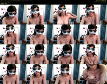 francelune — 13 minute Chaturbate female cam show recording, 480p, Oct 27, 2019