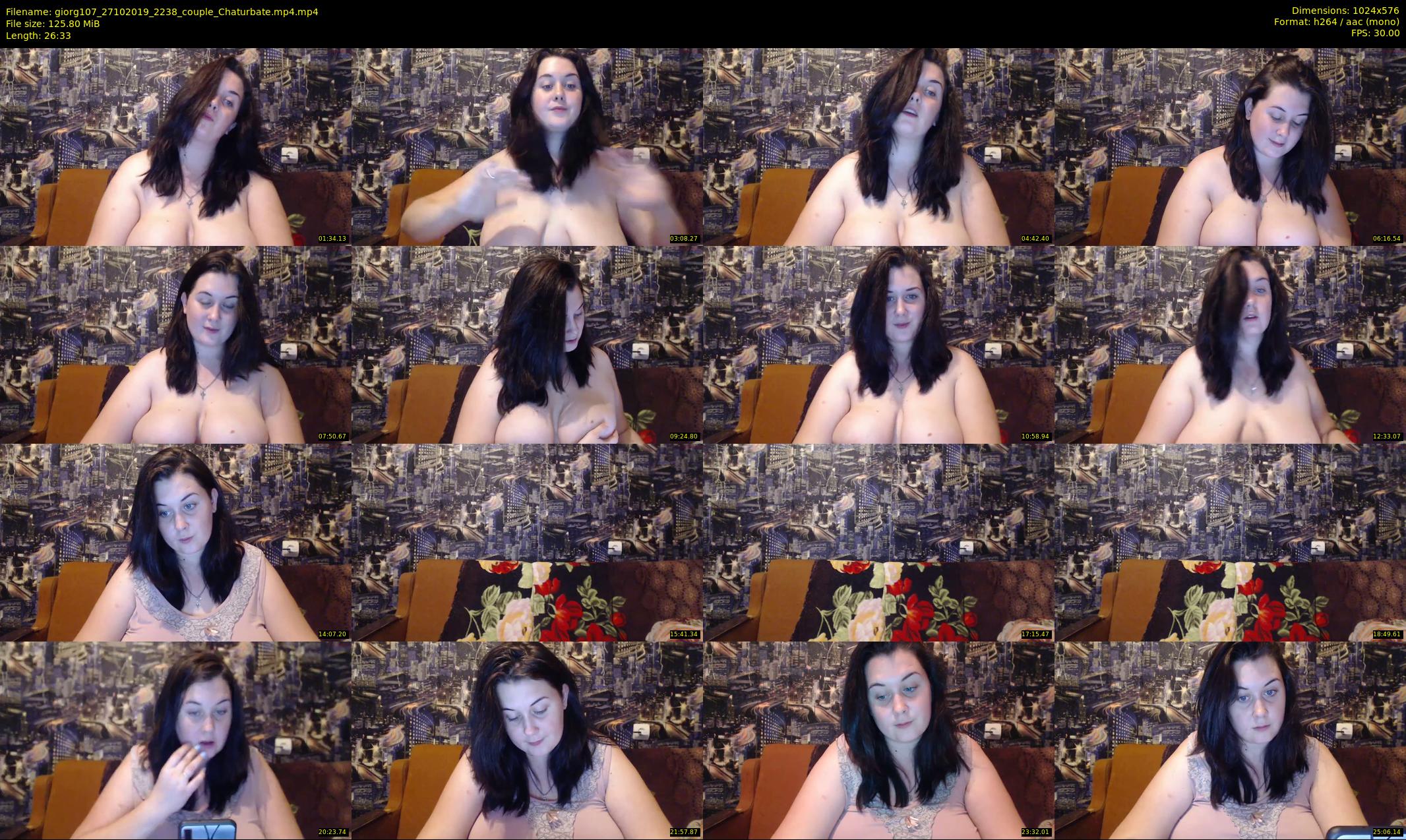 giorg107 — 27 minute Chaturbate couple cam show recording, 480p, Oct 27, 2019
