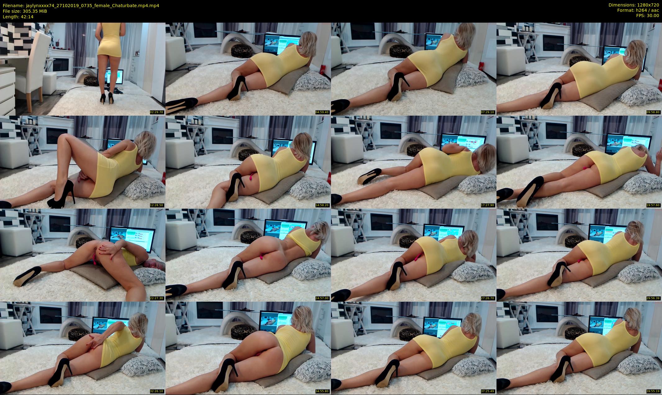 jaylynxxxx74 — 43 minute Chaturbate female cam show recording, 720p, Oct 27, 2019