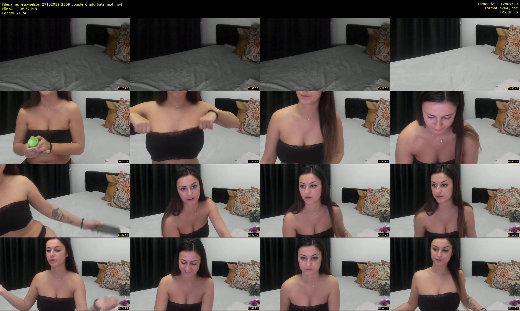 jessynelson — 22 minute Chaturbate female cam show recording, 720p, Oct 27, 2019