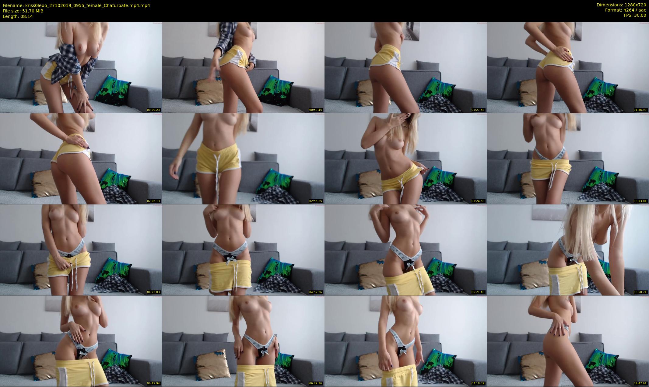 kriss0leoo — 9 minute Chaturbate couple cam show recording, 720p, Oct 27, 2019