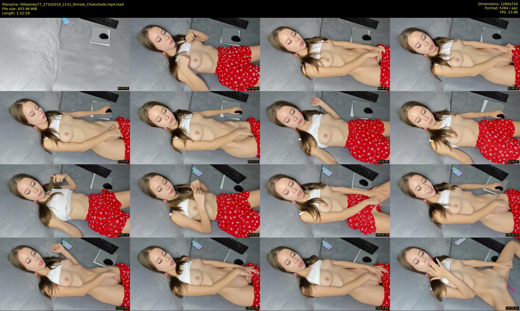 littlepinky77 — 93 minute Chaturbate female cam show recording, 720p, Oct 27, 2019