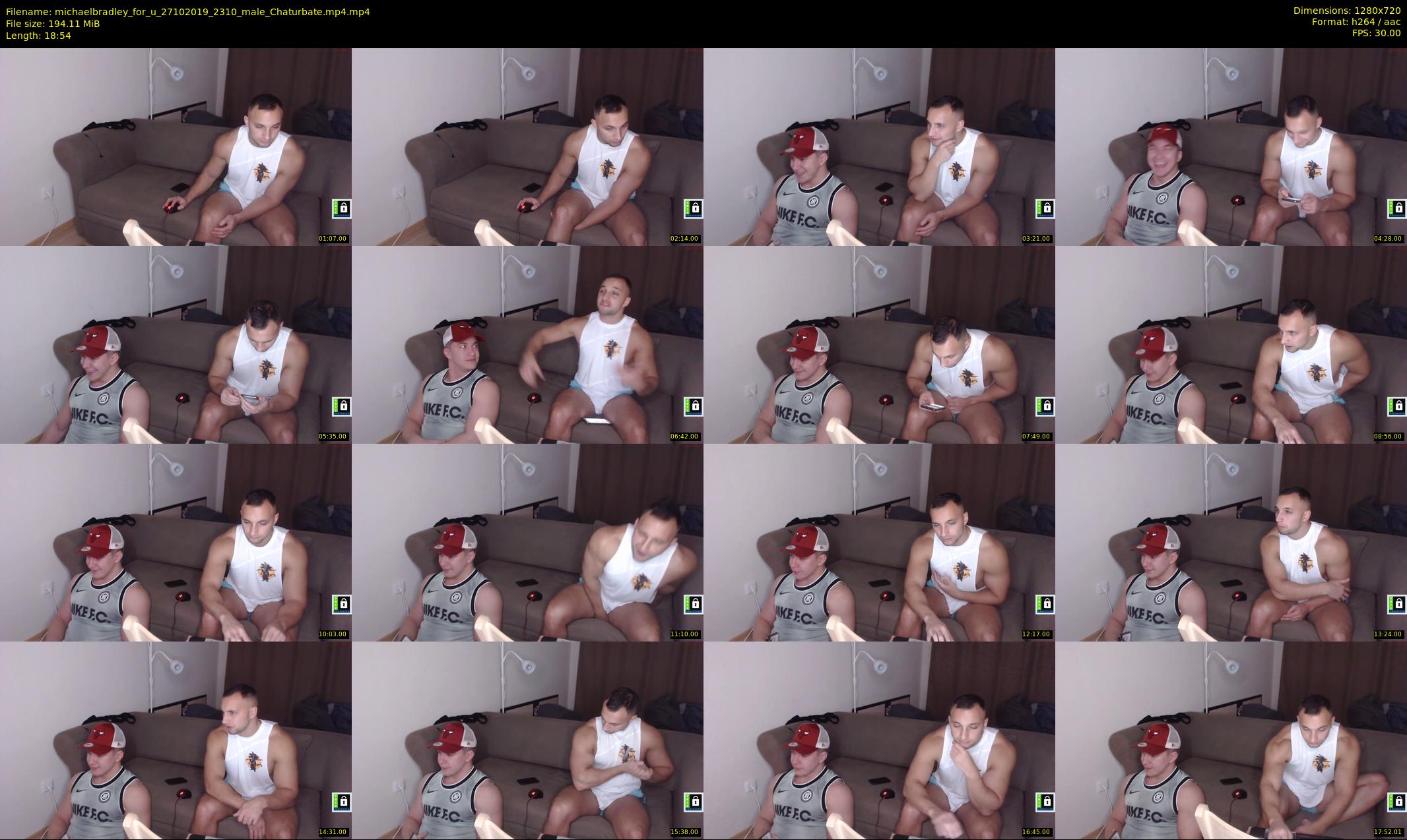 michaelbradley_for_u — 19 minute Chaturbate male cam show recording, 720p, Oct 27, 2019