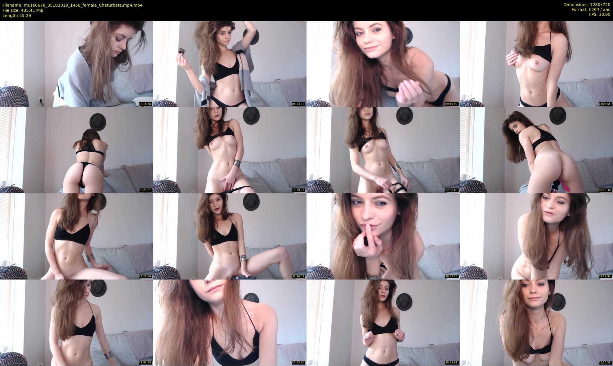 muse6678 — 56 minute Chaturbate female cam show recording, 720p, Oct 5, 2019