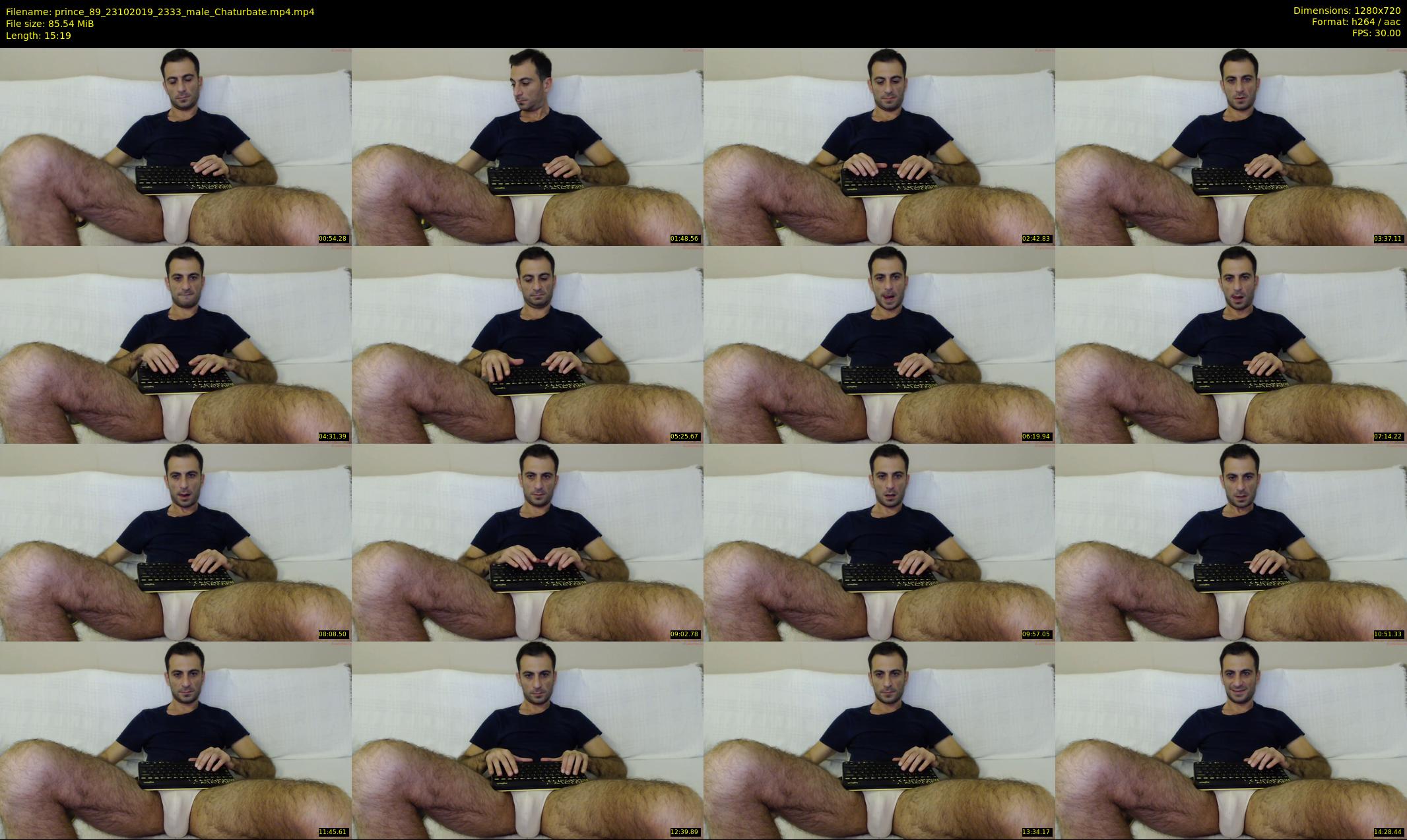 prince_89 — 16 minute Chaturbate male cam show recording, 720p, Oct 23, 2019
