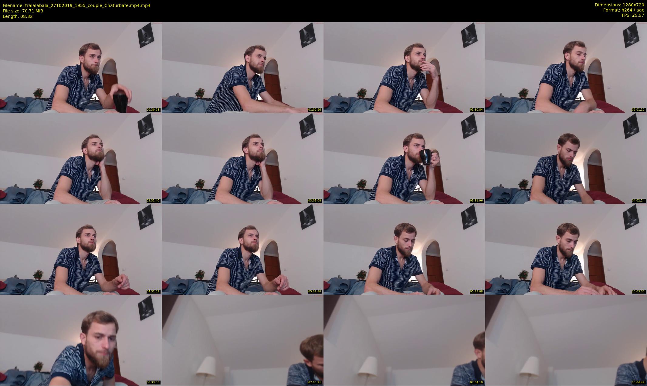 tralalabala — 9 minute Chaturbate male cam show recording, 720p, Oct 27, 2019