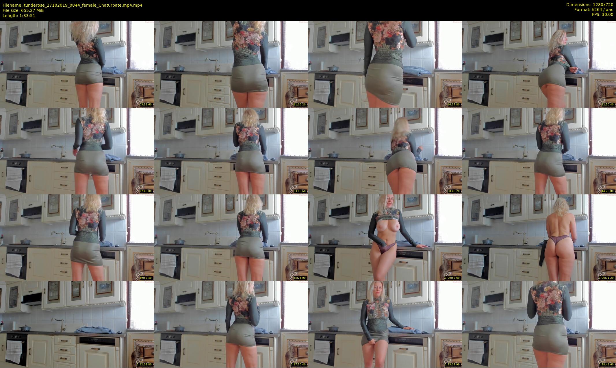 tunderose — 94 minute Chaturbate female cam show recording, 720p, Oct 27, 2019