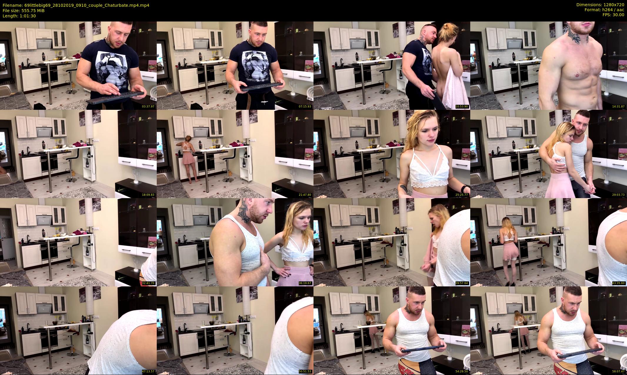 69littlebig69 — 62 minute Chaturbate couple cam show recording, 720p, Oct 28, 2019