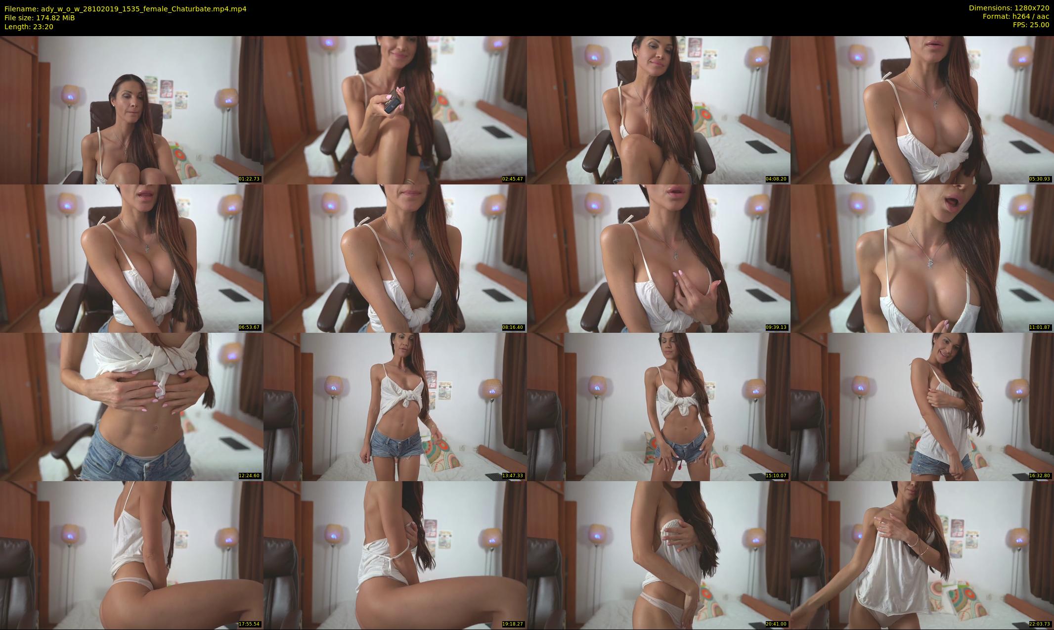 ady_w_o_w — 24 minute Chaturbate female cam show recording, 720p, Oct 28, 2019