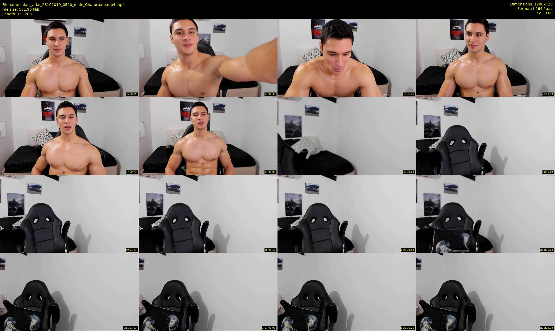 alan_vidal — 94 minute Chaturbate male cam show recording, 720p, Oct 28, 2019