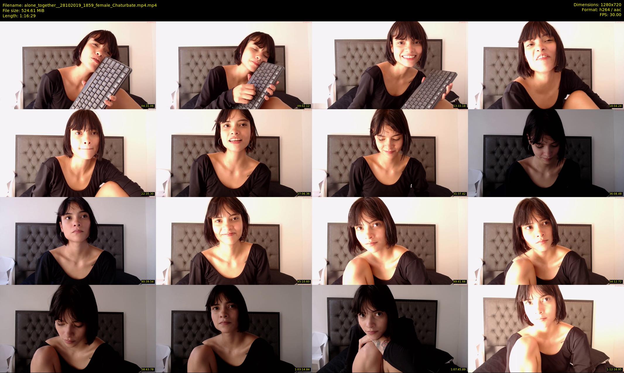 alone_together_ — 77 minute Chaturbate female cam show recording, 720p, Oct 28, 2019