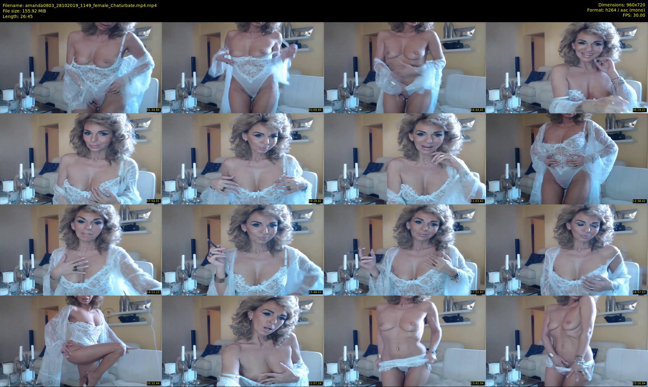 amanda0803 — 27 minute Chaturbate female cam show recording, 720p, Oct 28, 2019