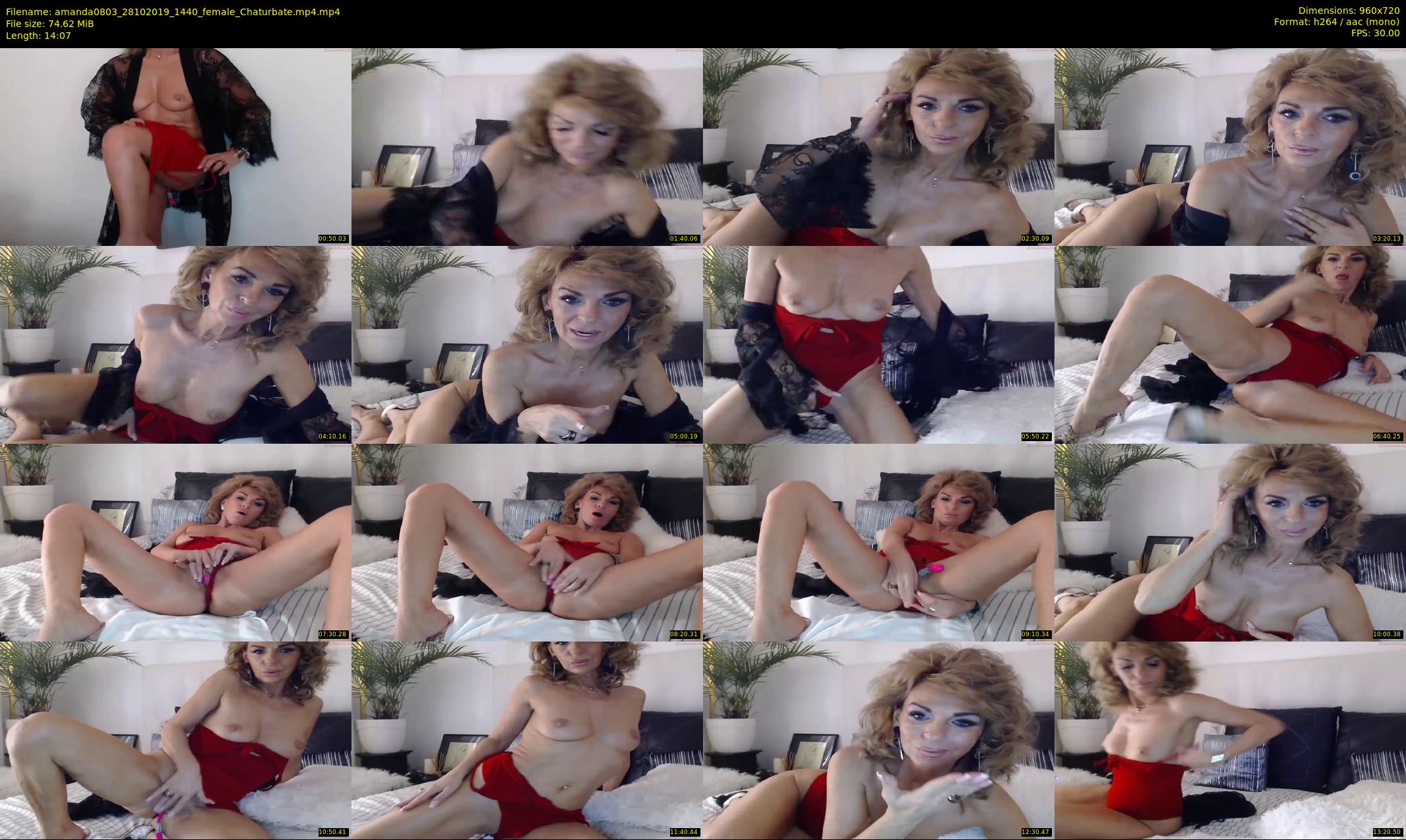amanda0803 — 15 minute Chaturbate female cam show recording, 720p, Oct 28, 2019